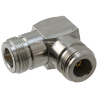 N Female to N Female Right Angle Adaptor