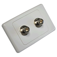 Dual N Female Wall Plate Kit