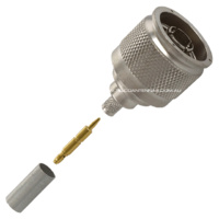 N Male Crimp Connector - RG174/RG316/LMR100