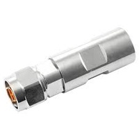 N Male Long Body Connector - 1/2" Flexible Cable