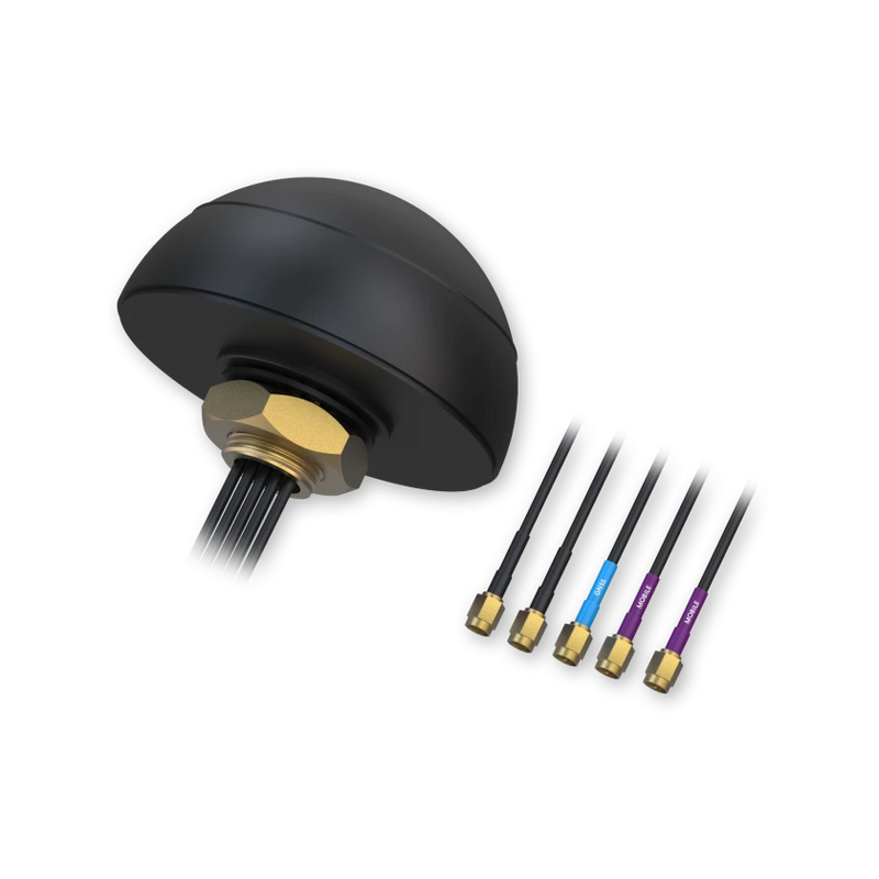 Teltonika Combo MiMo Mobile/Gnss/WiFi Roof SMA Antenna - 5 in 1