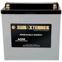 Concorde SunXtender 45Ah 12V Deep Cycle Solar Battery