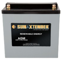 Concorde SunXtender 63Ah 12V Deep Cycle Solar Battery