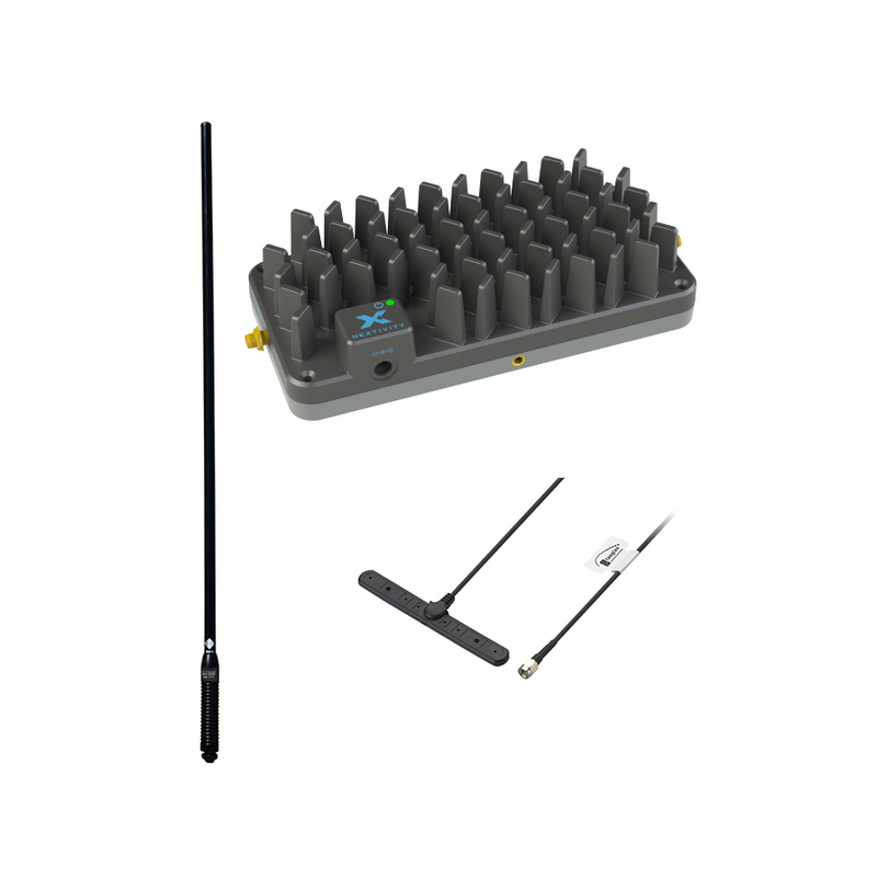 Cel Fi Roam R41 Repeater Kit for Mobile & Vehicles with RFI CD8000 Antennas