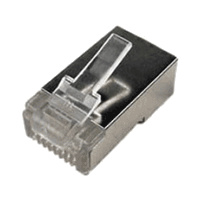 RJ45 Ethernet Crimp Connectors - ESD Shielded Cat6 F/UTP