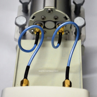 RP-SMA Male to RP-SMA Male RG405 Semi-Flex Patch Lead - 15cm