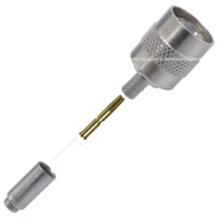 RP-TNC Male Crimp Connector - RG174/RG316/LMR100