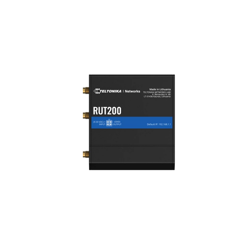 Customized Teltonika RUT200 - No Antennas or Power Supply - PKPR2FK20M Supplied