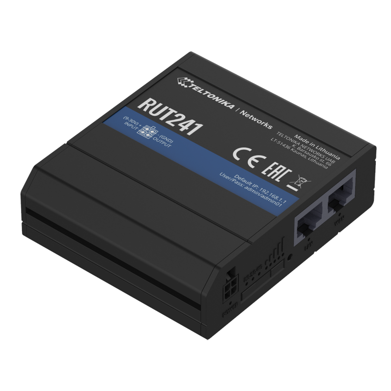 RUT241 - Teltonika Compact industrial 4G (LTE)