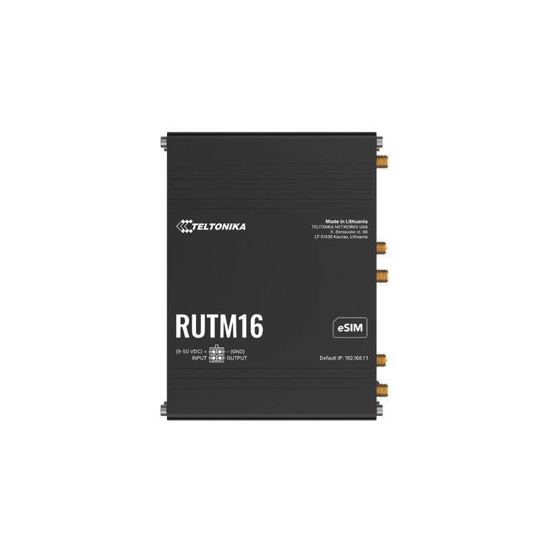 Teltonika RUTM16 4G LTE Cat 6 Global Router