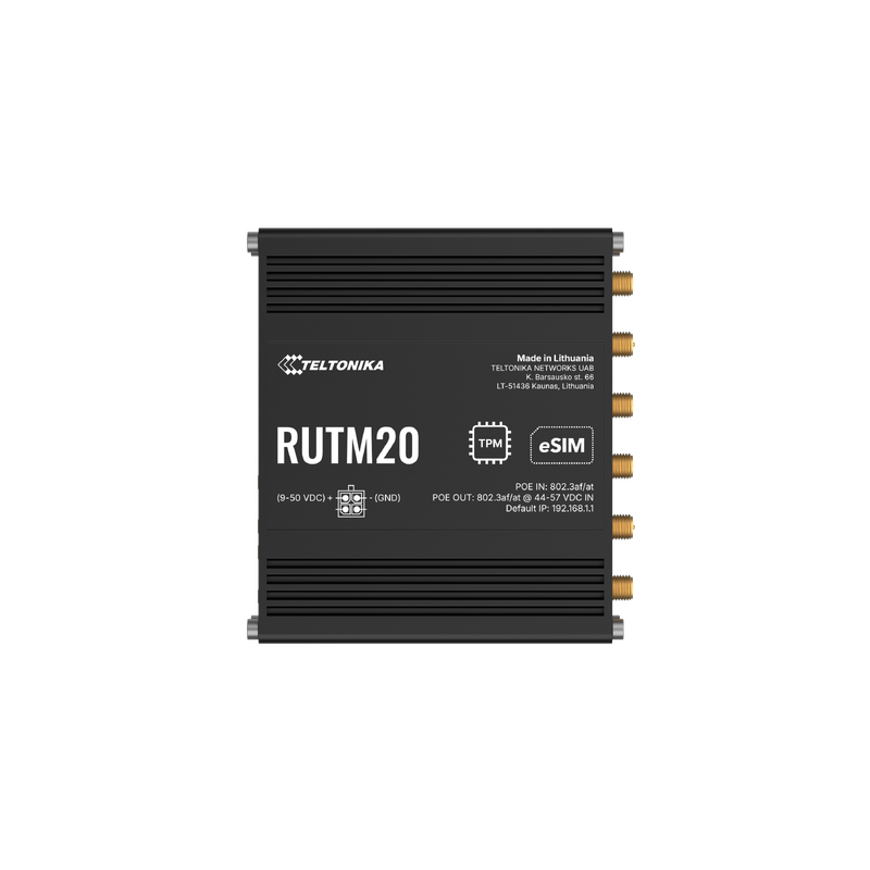 Teltonika RUTM20 5G Compact Global PoE Router 