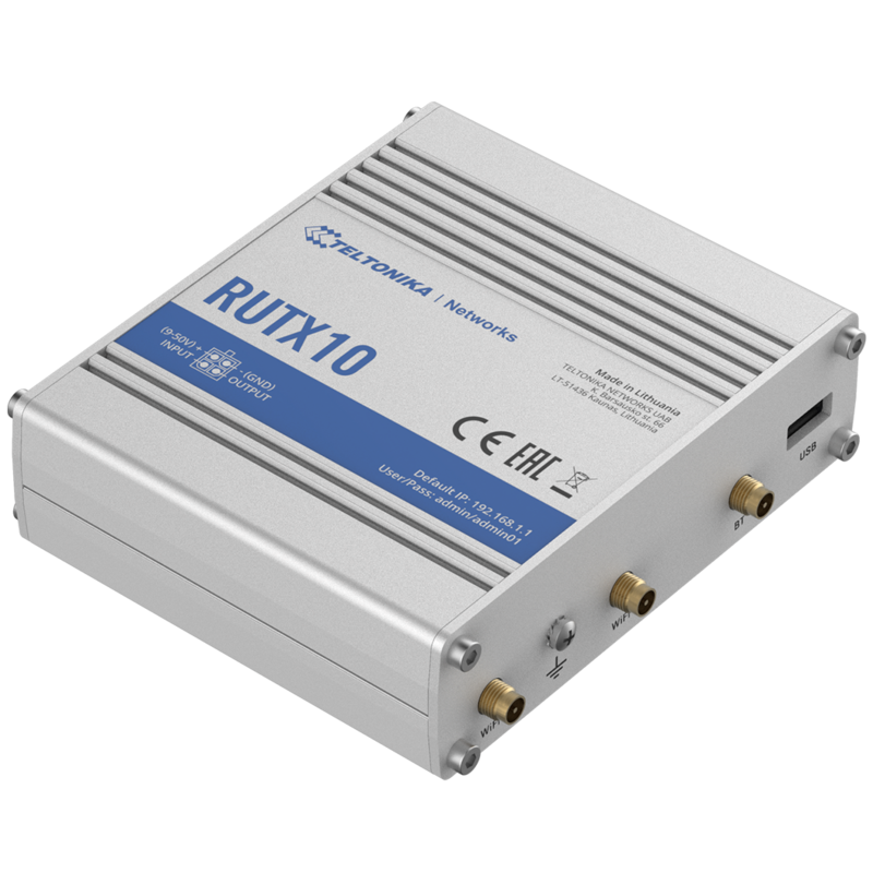 Teltonika RUTX10 Professional Gigabit Ethernet Router