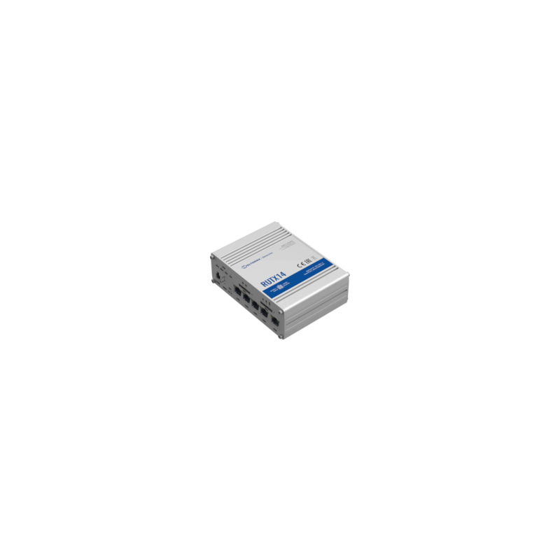Teltonika RUTX14 – Instant LTE Failover | Reliable and Secure CAT12 4G LTE Router/Firewall with Dual Band WiFi 802.11ac, GNSS/GPS and Bluet