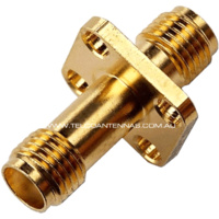 SMA Female to SMA Female Panel Mount Bulkhead