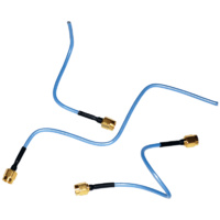 SMA Male to SMA Male RG405 Semi-Flex Patch Lead - 30cm