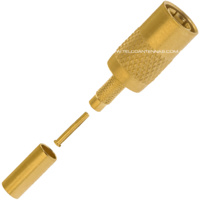 SMB Female Crimp Connector - RG174/RG178/RG188/RG316