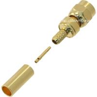 SMC Female Crimp Connector - RG174/RG188/RG316