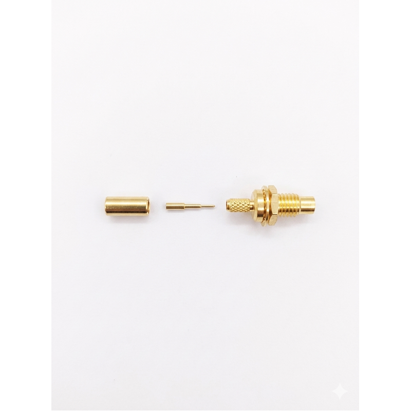 SMC Male Crimp Connector - RG174/RG178/RG188/RG316