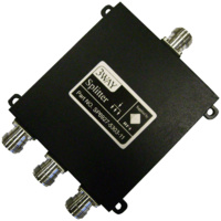 Signal Splitter 3-Way - Weatherproof N Female - 698-2700MHz