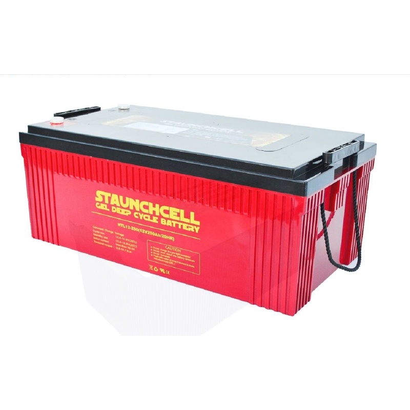 266Ah STAUNCHCELL 12V Gel Deep Cycle Battery