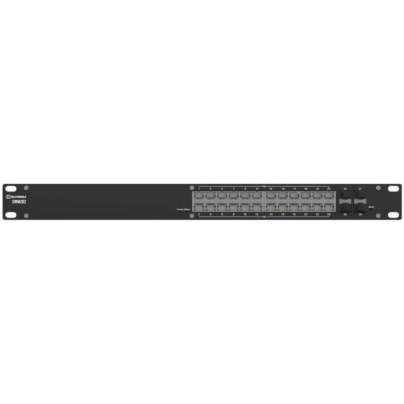 Teltonika SWM282 24 Port PoE+ L2+ Managed Switch