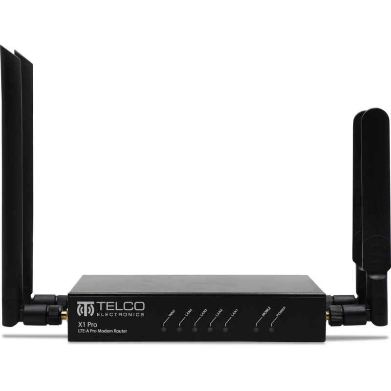 Telco X1 Pro - Industrial Strength 4G Modem | Supports 3G/4G/4GX, Bridge Mode, Band Locking, VPN