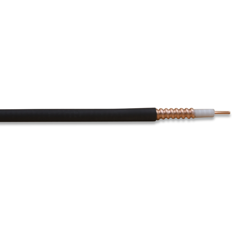 Telco Antennas TEL150 1/4" Corrugated Coaxial Cable - Cable Per Metre