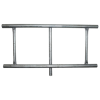 Heavy Duty Galvanised Mast Head - H Bracket for Antenna Array