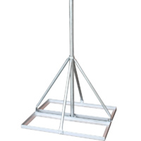 Heavy Duty Galvanised Non-Penetrating Roof Mount 50mm