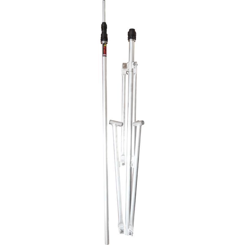 Aluminium Tripod with 7.5m Telescopic Mast
