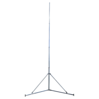 Galvanised Tripod with 10m Telescopic Mast