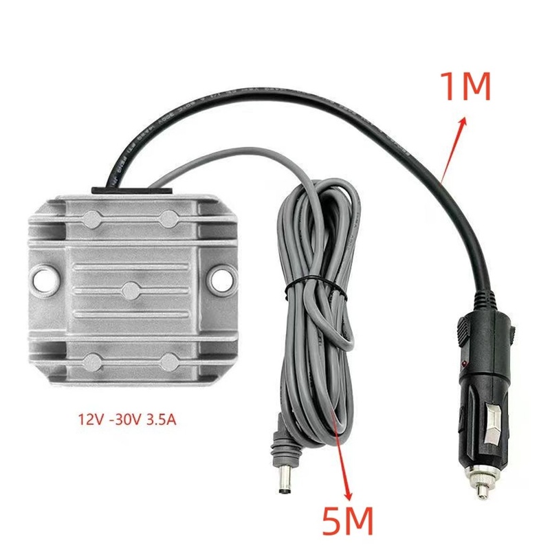 Starlink Mini DC Step up Booster Converter 12V to 30V Voltage with Cigarette Lighter Plug Conversion Kit for Truck RV Car