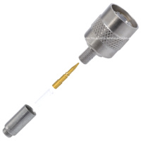 TNC Male Crimp Connector - RG174/RG316/LMR100