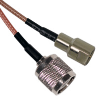 TNC Male to FME Male Patch Lead - 15cm Cable