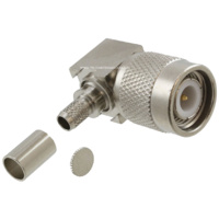 TNC Male Right Angle Connector - RG58/LMR195/Belden 9907
