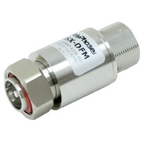 Polyphaser 7/16 DIN Male to Female DC-Blocking Low PIM Arrester - 698-2700MHz