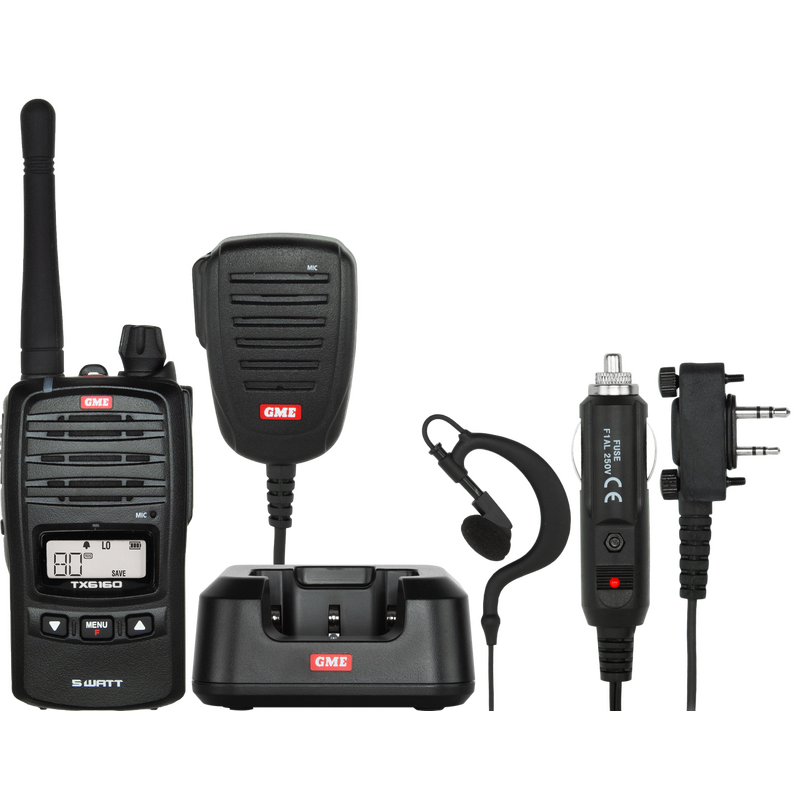 GME TX6160 5Watt Waterproof Handheld UHF CB