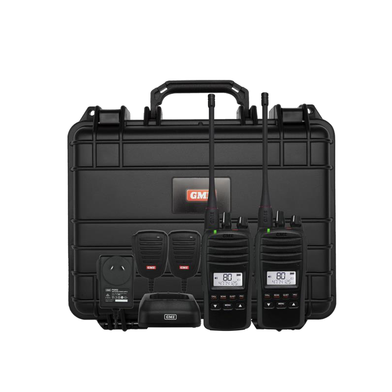 GME TX6600STP 5 Watt UHF CB Handheld Radio - Twin Pack