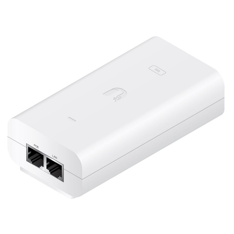 Ubiquiti U-POE-af PoE Injector 802.3af 48VDC @ 0.32A Gigabit - Australian Plug