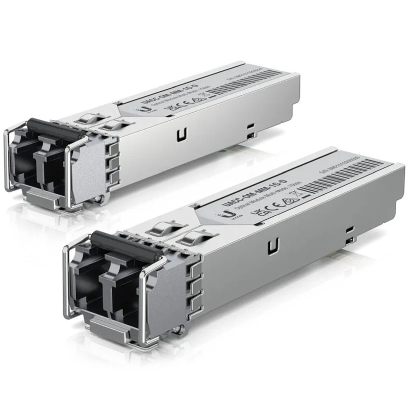 Ubiquiti Unifi Multi-Mode, Duplex, Fiber Transceiver Module, 1G (2-Pack)