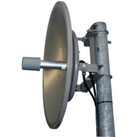 Telco XPOL MIMO 24dBi Parabolic Dish Antenna - 2300-2700MHz