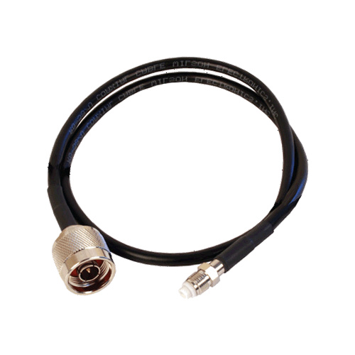 LCU195 0.5m Coaxial Cable - N Male to FME Female