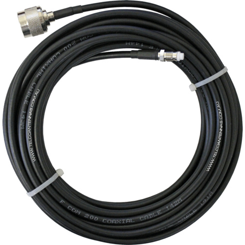 LCU195 10m Coaxial Cable - N Male to FME Female