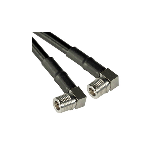 LCU195 1.5m Coaxial Cable - QMA Male to QMA Male Right Angle