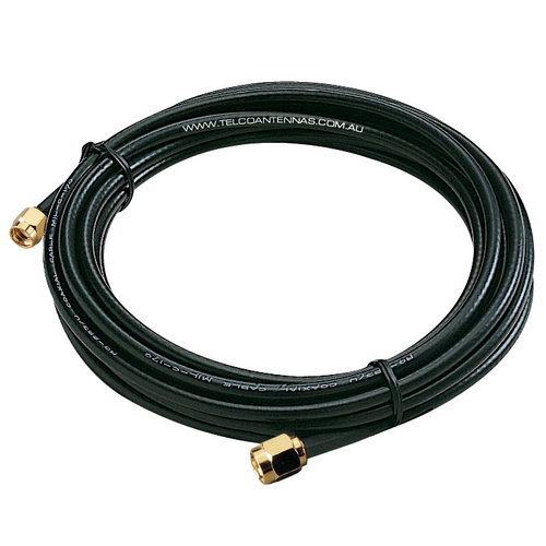 LCU195 0.5m Coaxial Cable - SMA Male to SMA Male