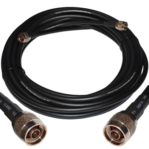 LCU400 10m Coaxial Cable - N Male to N Male