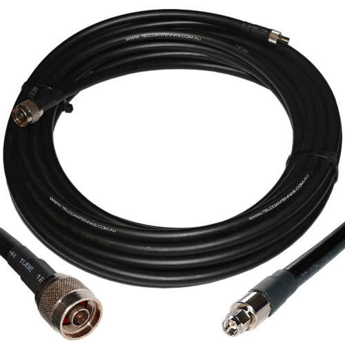 LCU400 20m Coaxial Cable - N Male to SMA Male