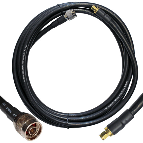 LCU400 5m Coaxial Cable - N Male to SMA Male