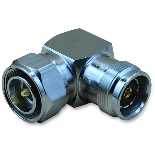 4.3-10 Female to 4.3-10 Male Right Angle Adaptor