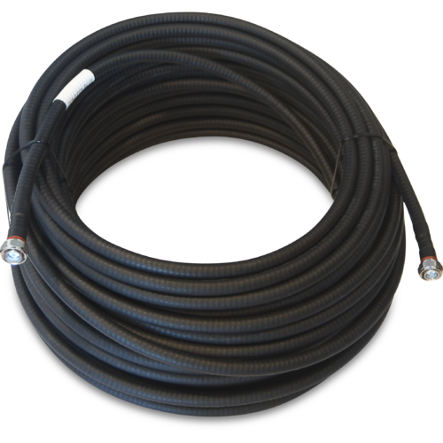 40m TEL450 1/2" Corrugated Coaxial Cable Assembly - 4.3-10 Male to 4.3-10 Male